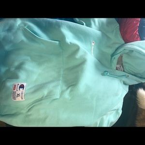 Supreme x Champion Hoodie Teal Size XL fit M-L